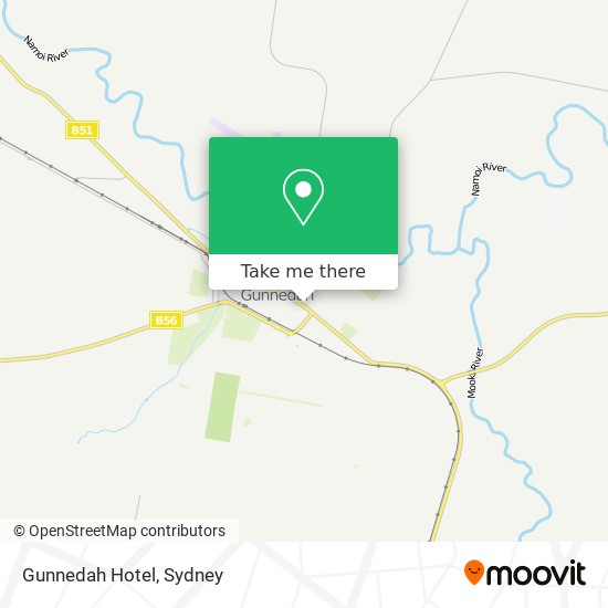 Gunnedah Hotel map