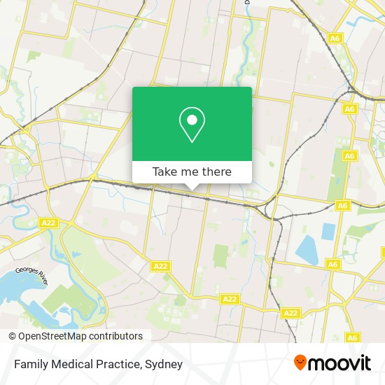 Family Medical Practice map