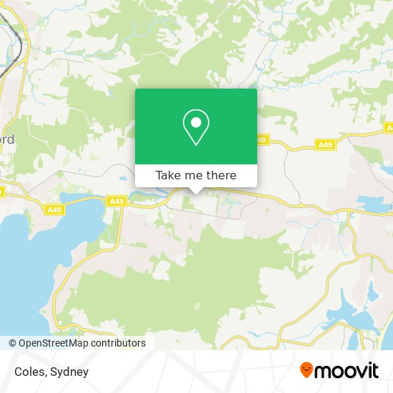 Coles map