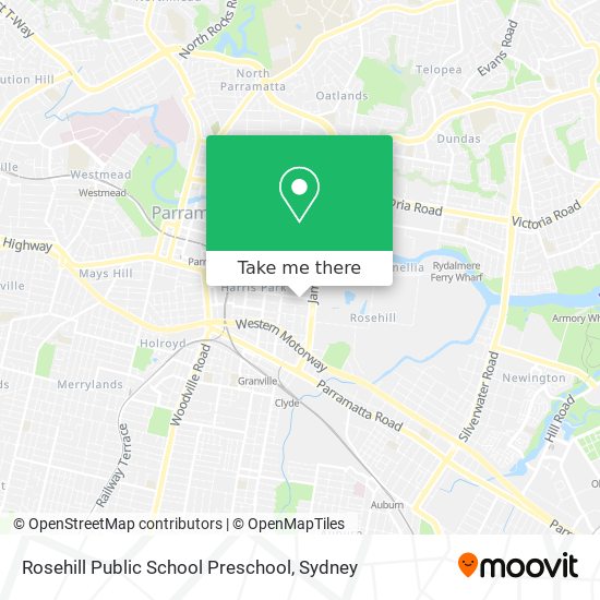 Rosehill Public School Preschool map