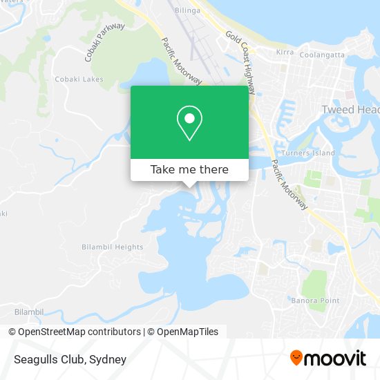 Mapa Seagulls Club