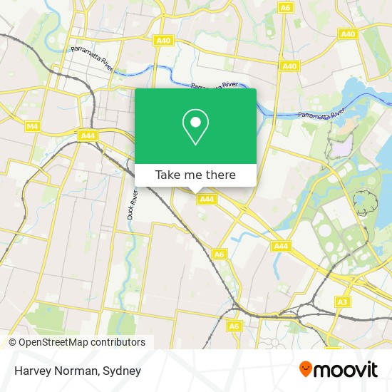 Harvey Norman map