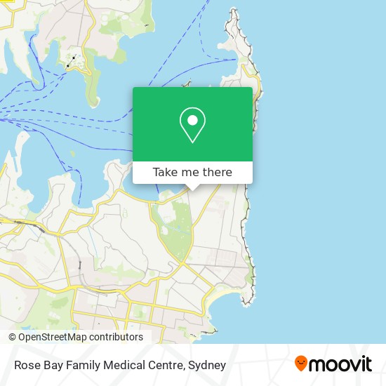 Mapa Rose Bay Family Medical Centre