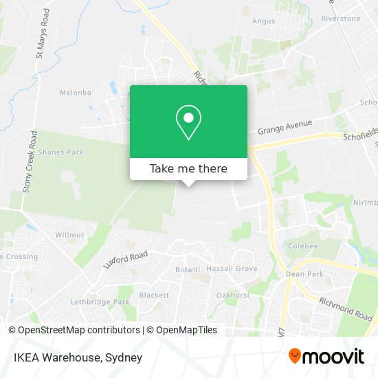 IKEA Warehouse map