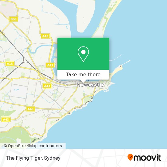 Mapa The Flying Tiger