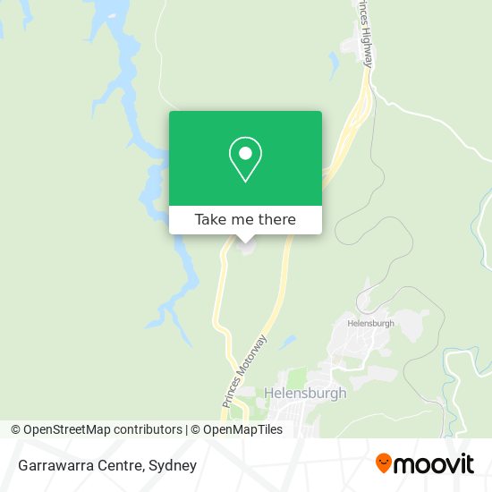 Garrawarra Centre map