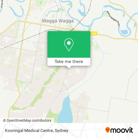 Mapa Kooringal Medical Centre