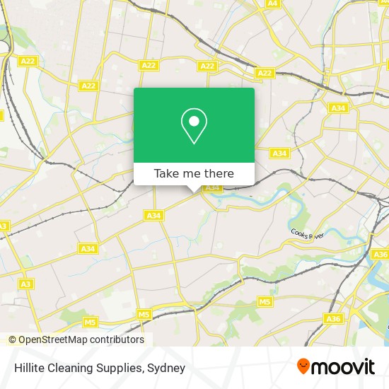 Hillite Cleaning Supplies map