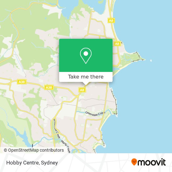 Hobby Centre map