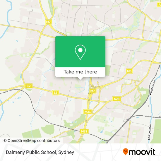 Dalmeny Public School map