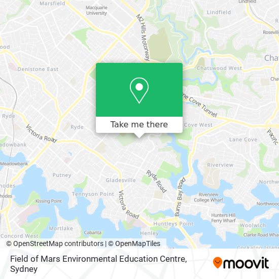 Field of Mars Environmental Education Centre map