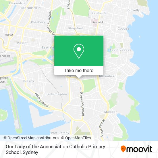 Mapa Our Lady of the Annunciation Catholic Primary School