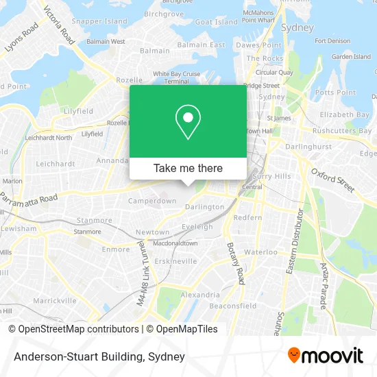 Mapa Anderson-Stuart Building