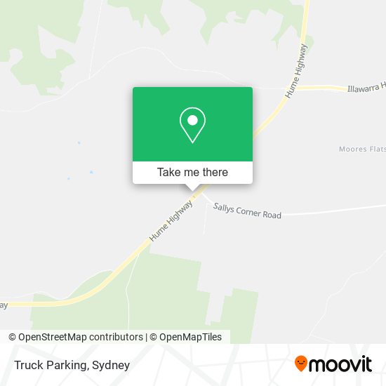 Truck Parking map