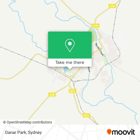 Danar Park map