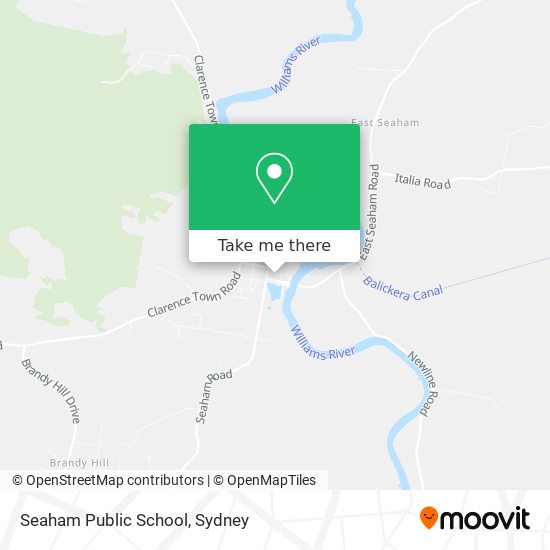Seaham Public School map