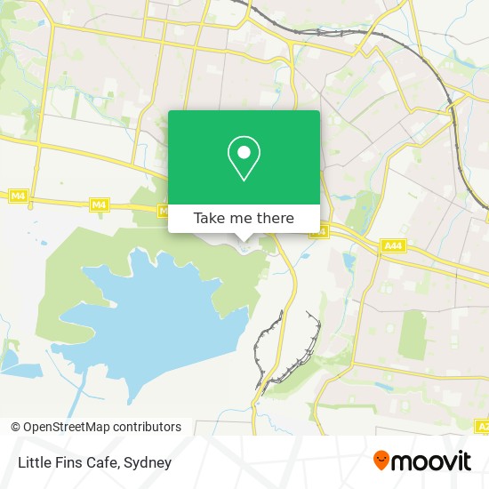 Little Fins Cafe map