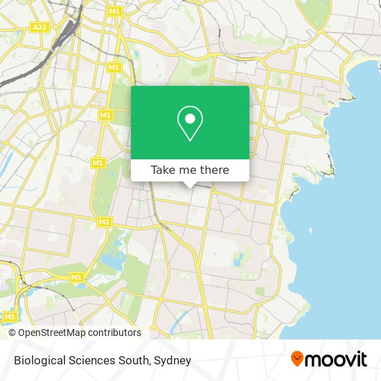 Biological Sciences South map