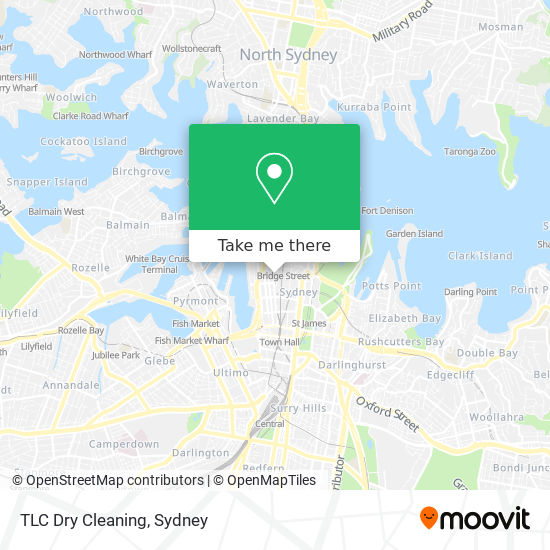 Mapa TLC Dry Cleaning