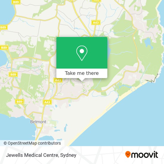 Jewells Medical Centre map