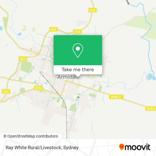 Ray White Rural/Livestock map