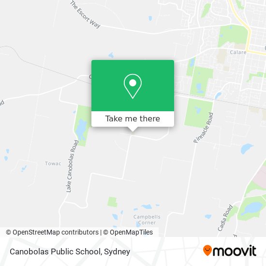 Canobolas Public School map