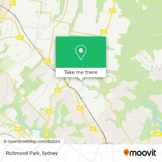Richmond Park map