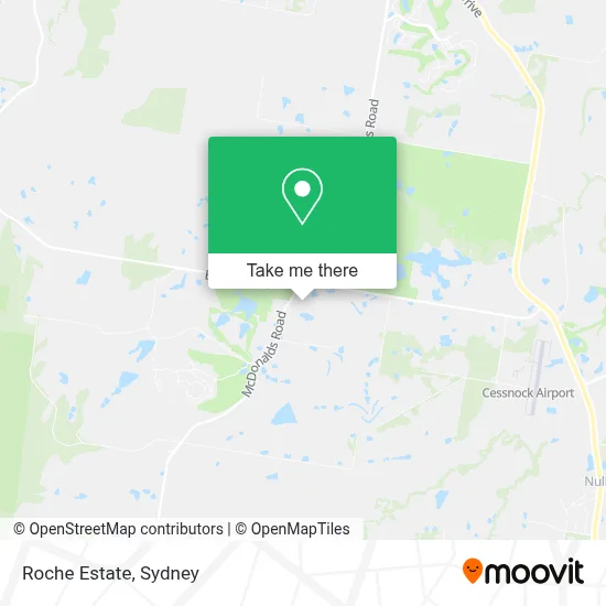 Roche Estate map