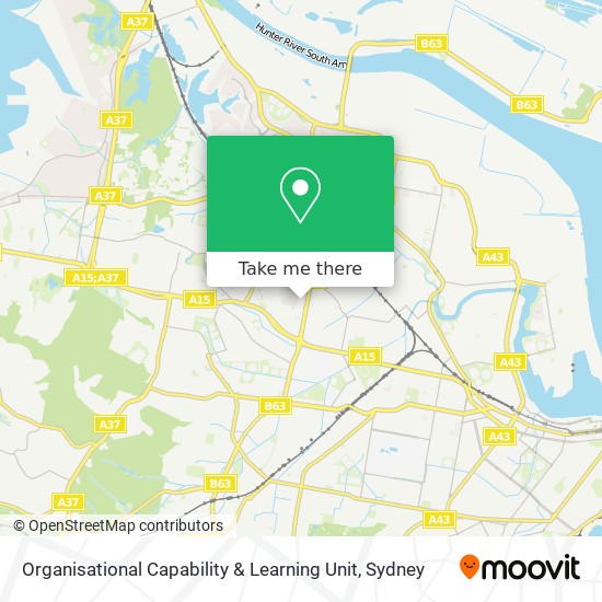 Organisational Capability & Learning Unit map