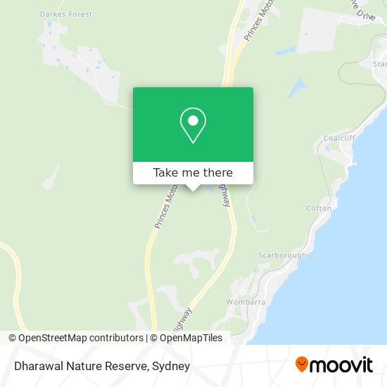 Mapa Dharawal Nature Reserve