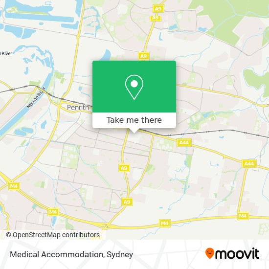 Mapa Medical Accommodation