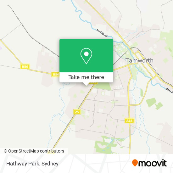 Hathway Park map