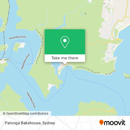 Patonga Bakehouse map