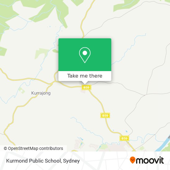 Mapa Kurmond Public School