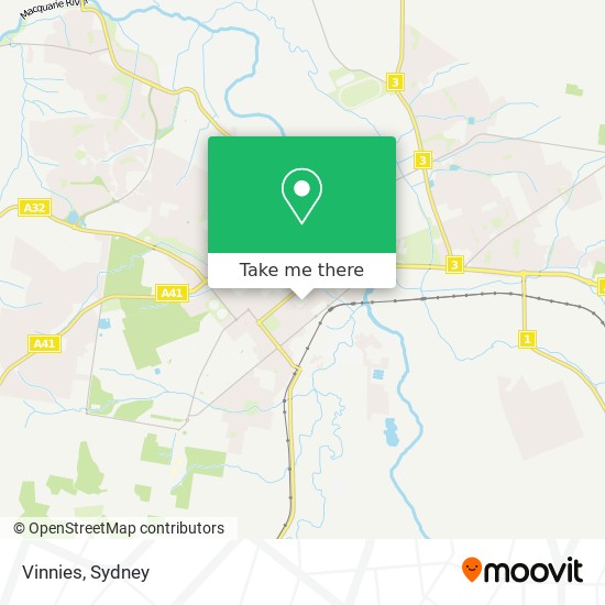 Vinnies map