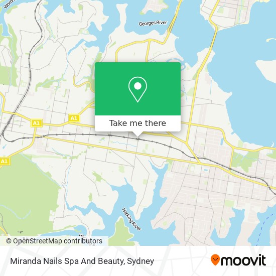 Miranda Nails Spa And Beauty map