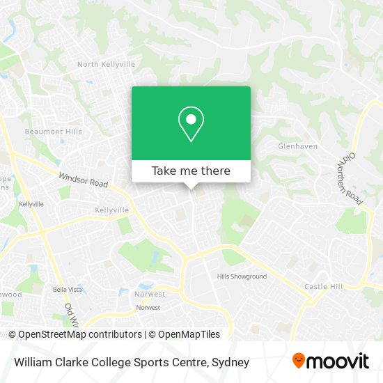 Mapa William Clarke College Sports Centre