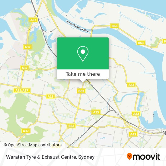 Waratah Tyre & Exhaust Centre map