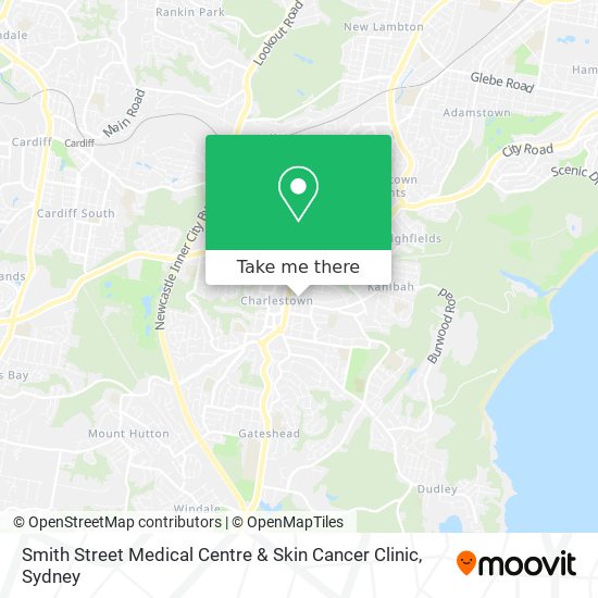 Mapa Smith Street Medical Centre & Skin Cancer Clinic