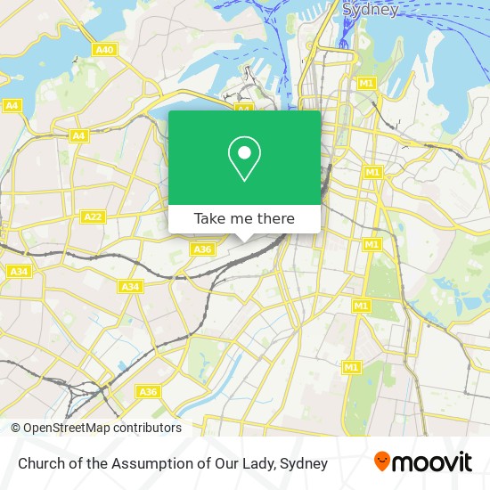 Church of the Assumption of Our Lady map