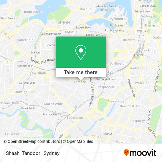 Shaahi Tandoori map