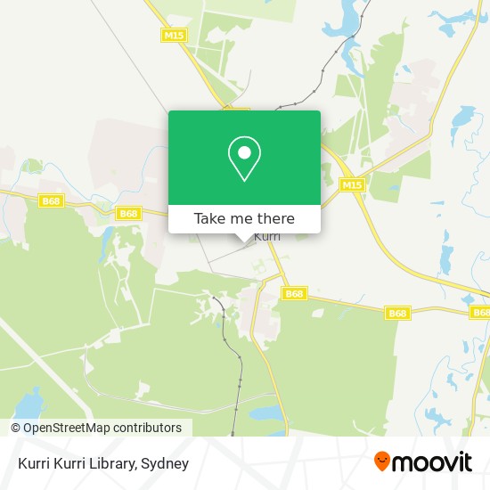 Mapa Kurri Kurri Library