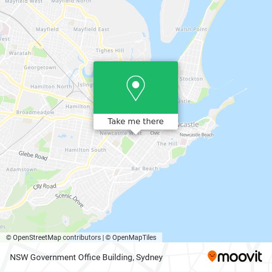 Mapa NSW Government Office Building