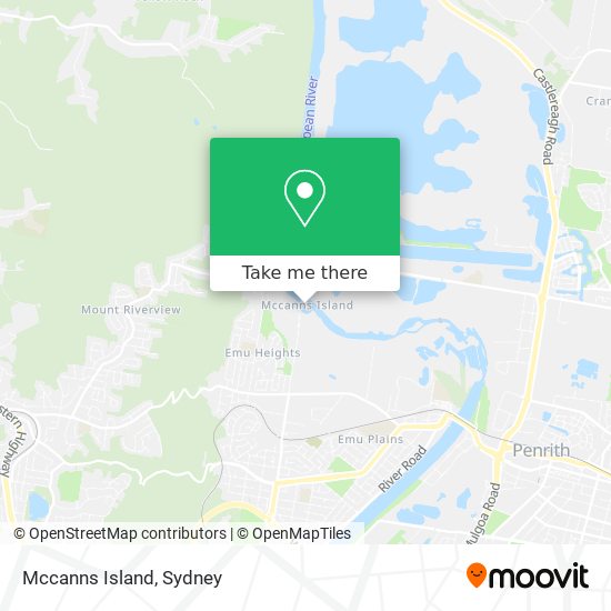 Mccanns Island map