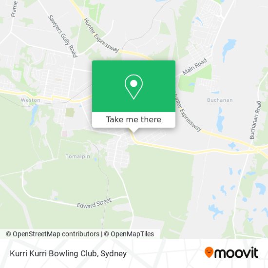 Kurri Kurri Bowling Club map