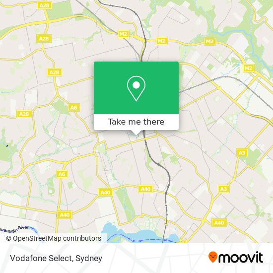 Vodafone Select map