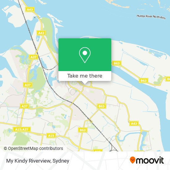 My Kindy Riverview map