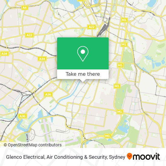 Glenco Electrical, Air Conditioning & Security map