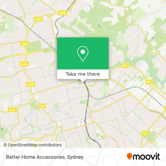 Better Home Accessories map