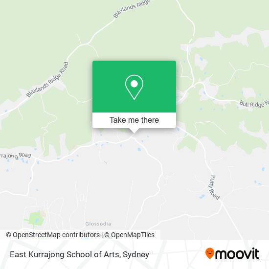 East Kurrajong School of Arts map
